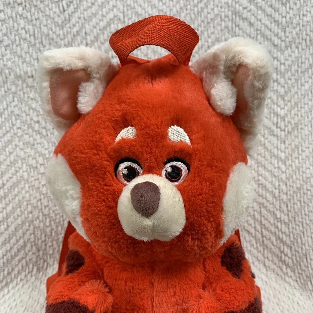 Turning Red Mei‎ Panda Plush Backpack Bag Disney Pixar 12